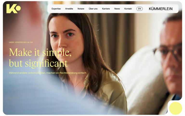 Kümmerlein – Make it simple, but significant